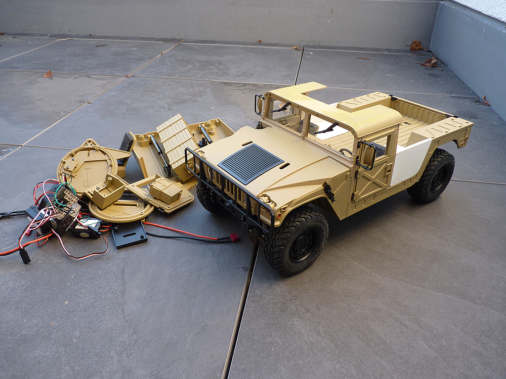 hg p408 humvee